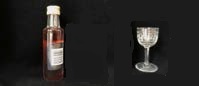 Jgermeister bottle and glass, photos or dotted lines European Design registration, European tradema