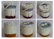 Shape of yoghurt containers distinctive