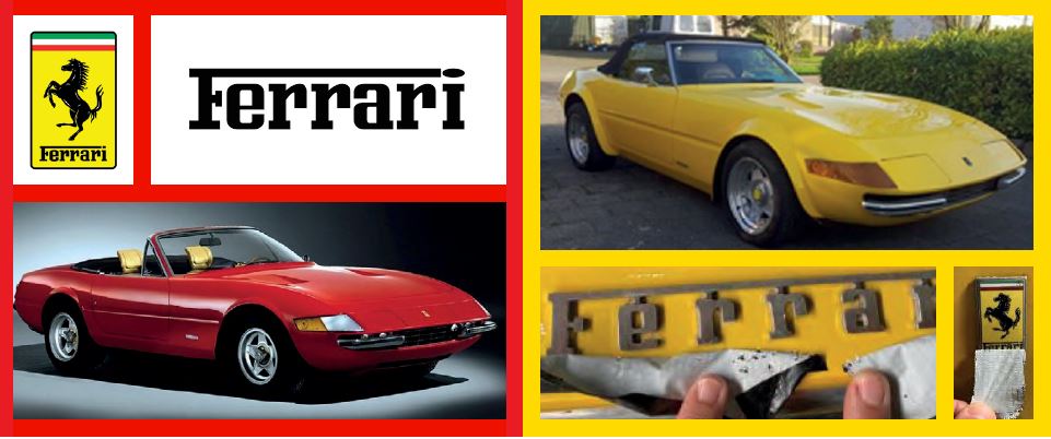 Self-assembled Kitcar infringes on Ferrari