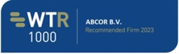 Abcor ranked again in WTR1000