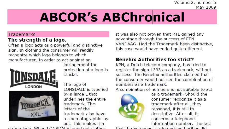 Abcors ABChronicle no. 5