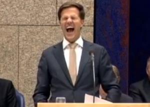 FNV commercial lachende Mark Rutte, niet ontoelaatbaar en niet in strijd met goede smaak en fatsoen.