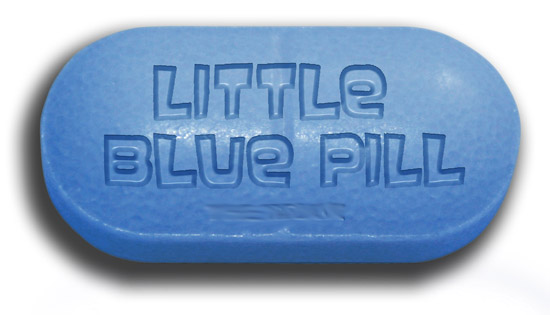 Little Blue Pill suggereert Viagra