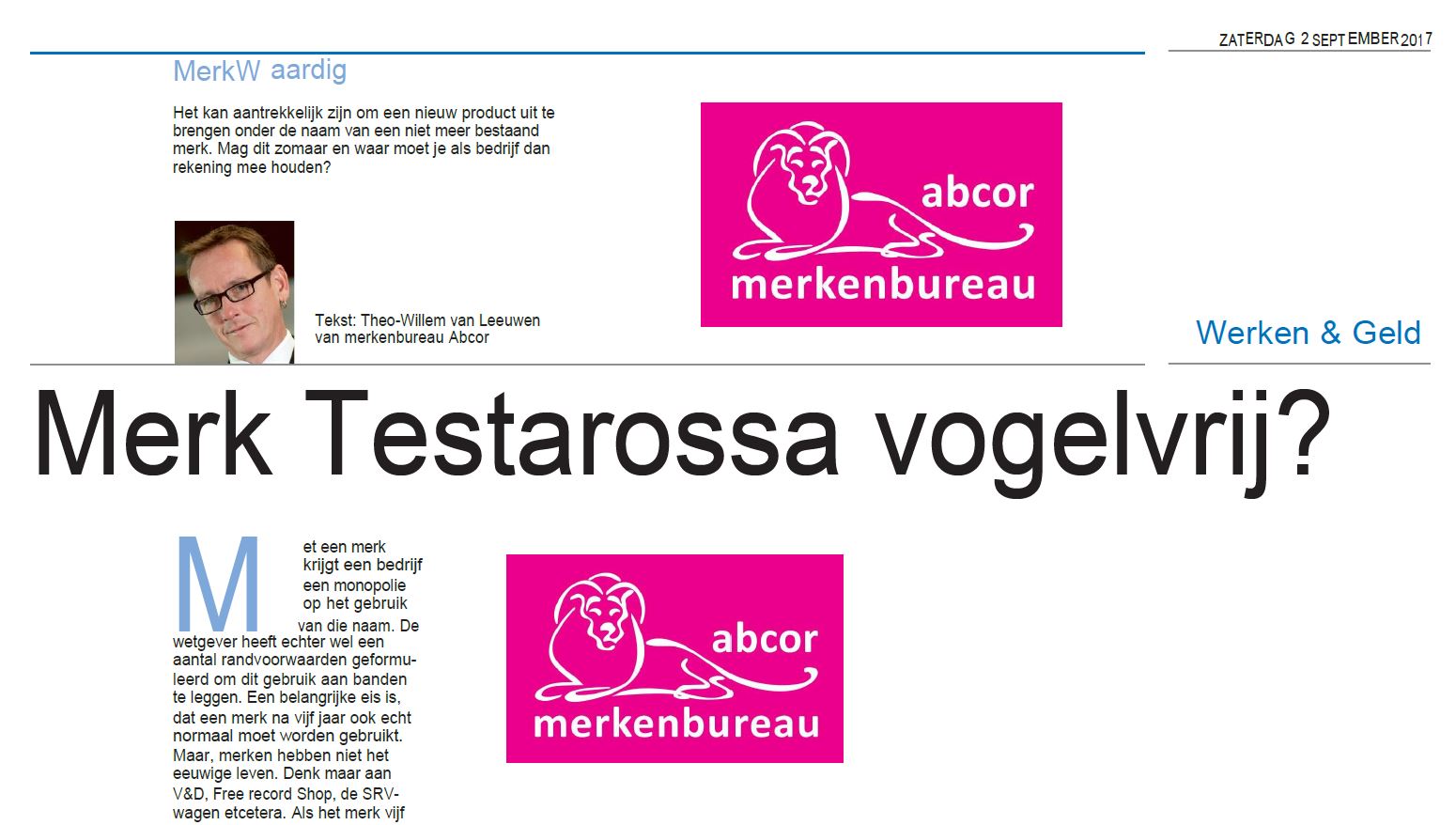 Testarossa (HDC kranten - Plus werken bijlage)